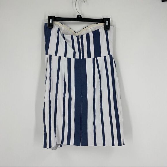 Olivaceous Women’s Striped Strapless Mini Dress size M - Picture 3 of 3